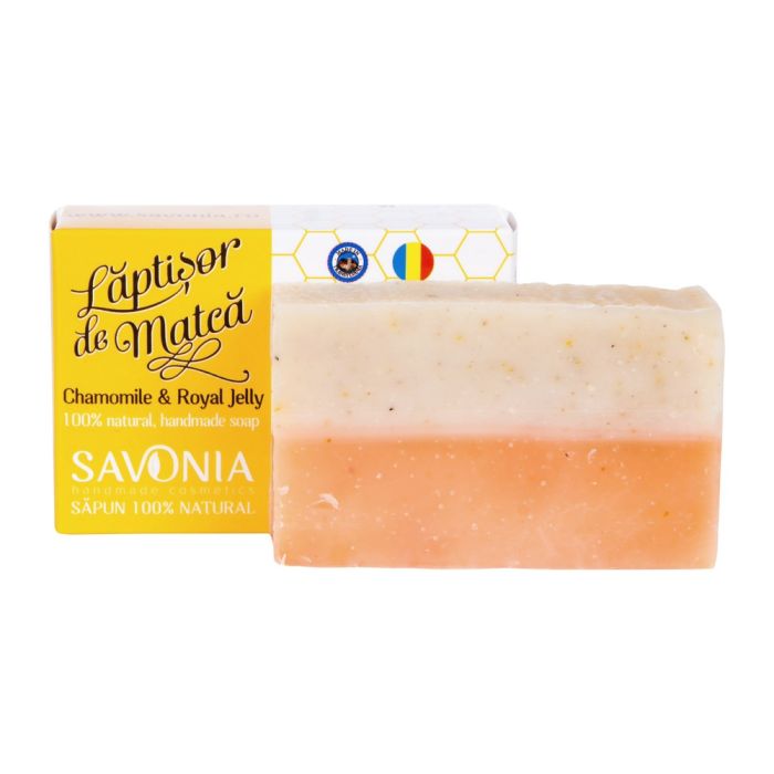 Laptisor de Matca si Musetel - Sapun Natural Savonia