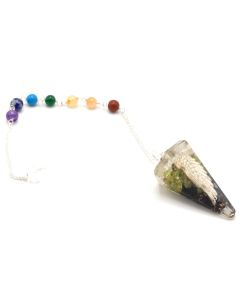 Pendul Orgonit Chakra cu Aripi de Înger – protecție și ghidare spirituală