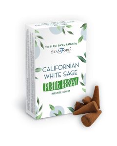 Conuri Parfumate Premium cu Plante - Salvie Albă, 15 buc