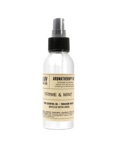 Odorizant natural de camera cu ulei esential pur de Cimbru si Menta, 100 ml, Ancient Wisdom