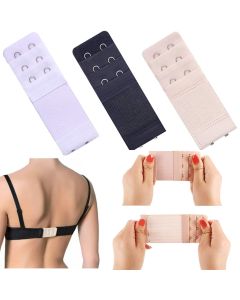 Accesoriu Prelungire Sutien, 3.8 cm Latime, Set 3 Culori