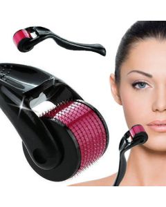 Aparat Masaj Facial Dermaroller, Regenerarea Pielii, Ace Titan 540 buc, 0,5 mm