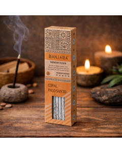 Betisoare Parfumate Banjara Palo Santo – Copal | Gama Harmony Fusion
