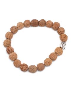 Bratara Rudraksha Buddha Mala, Natural