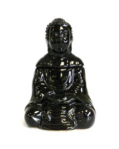 Vas Aromaterapie Meditating Buddha, negru