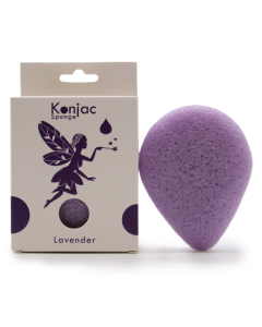 Burete Japonez Konjac Lacrimă - Lavandă - Efect Calmant
