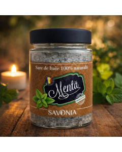 Sare de Baie Savonia cu Menta, 350 gr.
