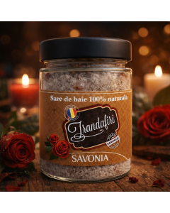 Sare de Baie Savonia cu Trandafiri, 350 gr.