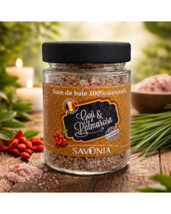 Sare de Baie Savonia cu Goji si Palmarosa, 350 gr. 