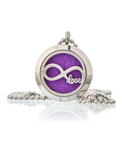 Colier aromaterapie Infinity Love, 25mm - Ancient Wisdom