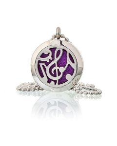 Colier aromaterapie Music Notes, 25mm - Ancient Wisdom