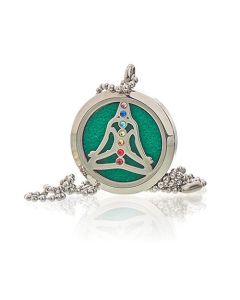Colier aromaterapie Yoga Chakra, 30mm - Ancient Wisdom