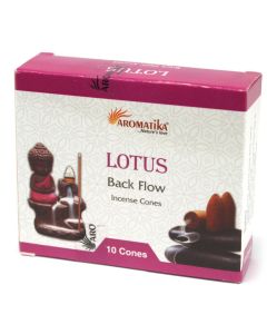 Conuri Parfumate Aromatice „Fum Curgător” - Lotus, 10 bucati