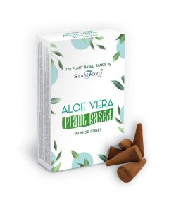 Conuri Parfumate Premium cu Plante - Aloe Vera, 15 buc