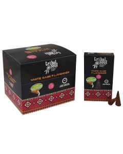 Conuri Parfumate Tribale - Lavandă și Salvie Albă, 10 bucăți