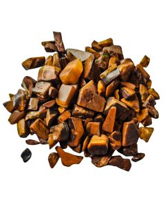 Cristale Brute de Ochi de Tigru, 50 g, Marimi 0.5-1.5 cm