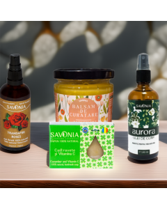 Pachetul Ritualul Luminozității – Curățare și Întreținere Facială Naturală