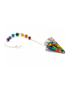 Pendul Orgonit Chakra cu Simbol „Om” – armonie și conexiune spirituală