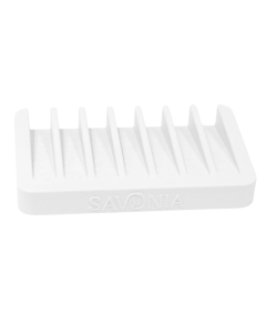 Sapuniera Savonia Realizata la Imprimanta 3D - Podet Alb, 11.5 x 7 cm