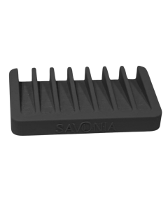 Sapuniera Savonia Realizata la Imprimanta 3D - Podet Negru, 11.5 x 7 cm