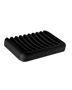 Sapuniera Savonia Realizata la Imprimanta 3D - Falie Negru, 10 x 7 cm