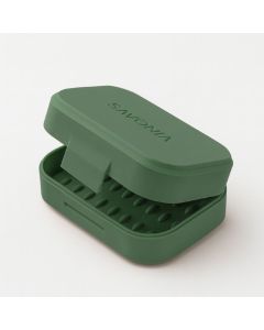 Sapuniera Savonia Realizata la Imprimanta 3D - Voiaj Verde, 10 x 8 x 4 cm