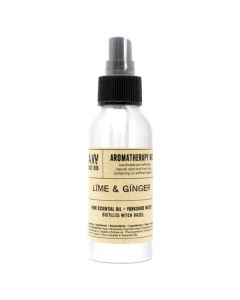 Odorizant natural de camera cu ulei esential pur de Lime si Ghimbir, 100 ml, Ancient Wisdom