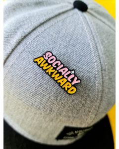 Socially Awkward - Pin Metalic (Insigna)