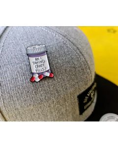 Crazy Pills - Pin Metalic (Insigna)