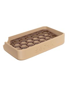 Sapuniera Savonia Realizata la Imprimanta 3D - Matca Bej, 12 x 7 cm