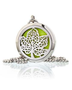 Colier aromaterapie Leaf, 30mm - Ancient Wisdom