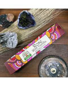 Bețișoare Tămâie Namaste Mandala Masala - Trandafir cu Vanilie