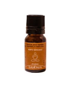 Nopti Senzuale - Blend Uleiuri Esentiale Naturale - Savonia, Senzual, 10 ml