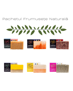 Pachet 6 Sapunuri Naturale Savonia - Frumusețe Naturală