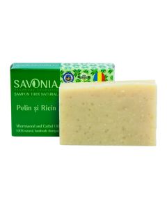 Sampon Solid Natural Pelin si Ricin Savonia