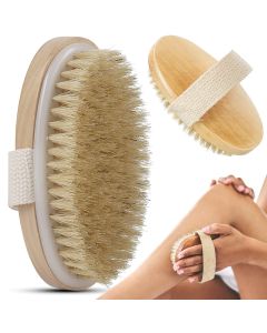 Perie Corp din Lemn,fara maner, Peri Naturali de Agave