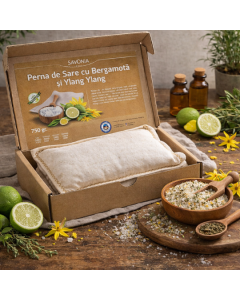 Perna de Sare cu Bergamota si Ylang Ylang, Savonia, 750 g