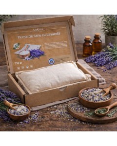 Perna de Sare cu Lavanda, Savonia, 750 g
