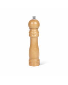 Rasnita manuala pentru piper din lemn natural, 20.5 cm