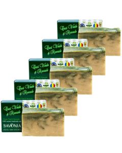 Set 5 buc - Sapun Natural Ceai Verde si Avocado, Savonia
