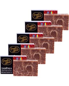 Set 5 buc - Sapun Natural Propolis si Hibiscus, Savonia