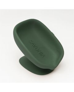 Săpuniera Savonia Realizata la Imprimanta 3D - Cascada, Verde, 11 x 9 x 2.3 cm