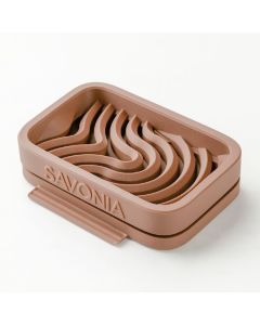 Sapuniera Savonia Realizata la Imprimanta 3D - Valuri, Maro, 12.5 x 9 x 3 cm
