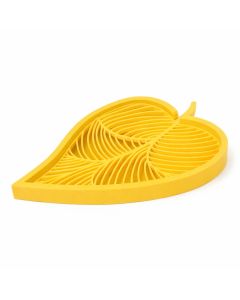 Sapuniera Savonia Realizata la Imprimanta 3D - Zen Galben, 11.4 x 14.3 x 13.1 cm