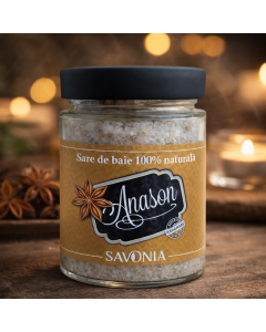 Sare de Baie Savonia cu Anason, 350 gr.