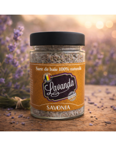 Sare de Baie Savonia cu Lavanda, 350 gr.