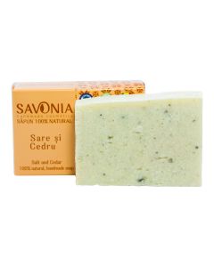 Sapun Natural Sare si Cedru Savonia