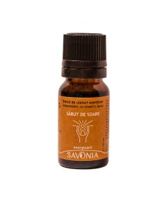 Sarut de Soare - Blend Uleiuri Esentiale Naturale - Savonia, Energizant, 10 ml