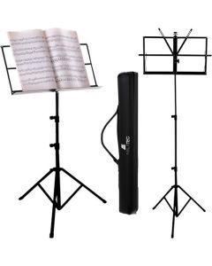 Stativ Muzical pentru Partituri, Tripod, Ajustabil – Negru