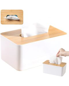 Suport pentru șervețele – organizator elegant, Capac Bambus